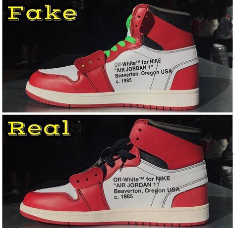 how to spot fake off-white shoes|jordan 1 knock offs.